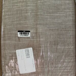 NWT Pottery Barn Emory Linen Blackout Curtain 50 x 108. Color Oatmeal